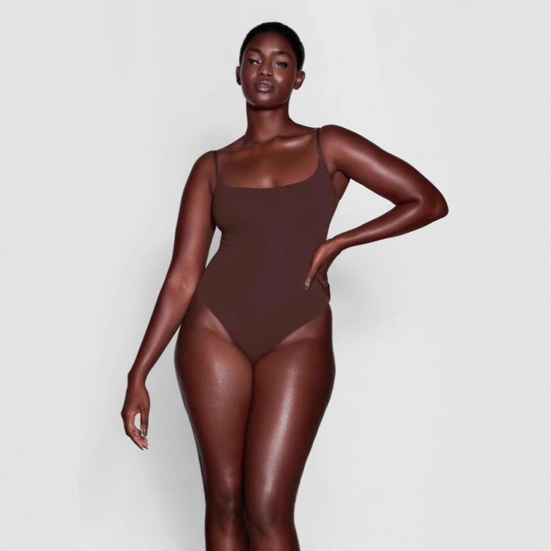 Dame Luxus Justerbare Stropper Bodysuit Stilla
