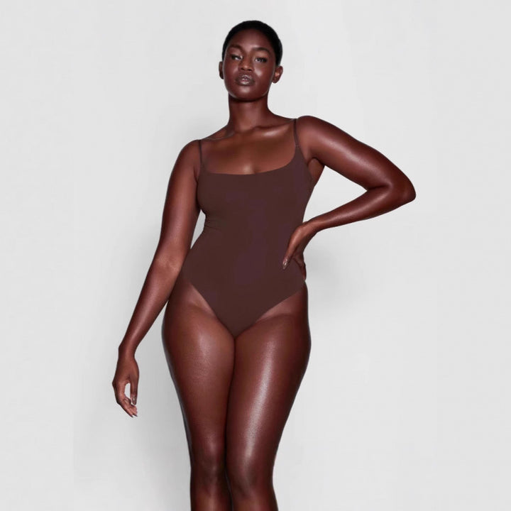 Dame Luxus Justerbare Stropper Bodysuit Stilla