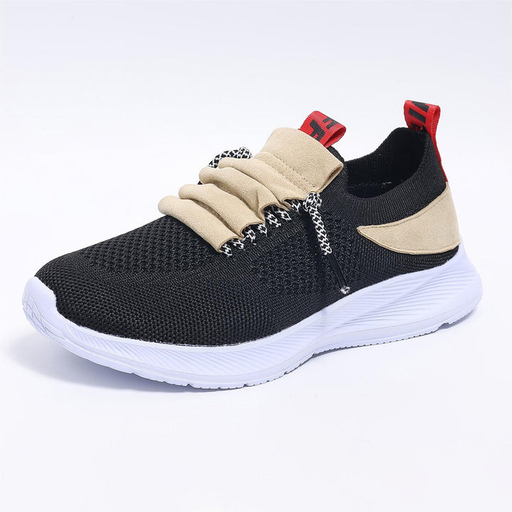 Dame Åndbare Løbesneakers med elastiske Snørredetaljer Stilla