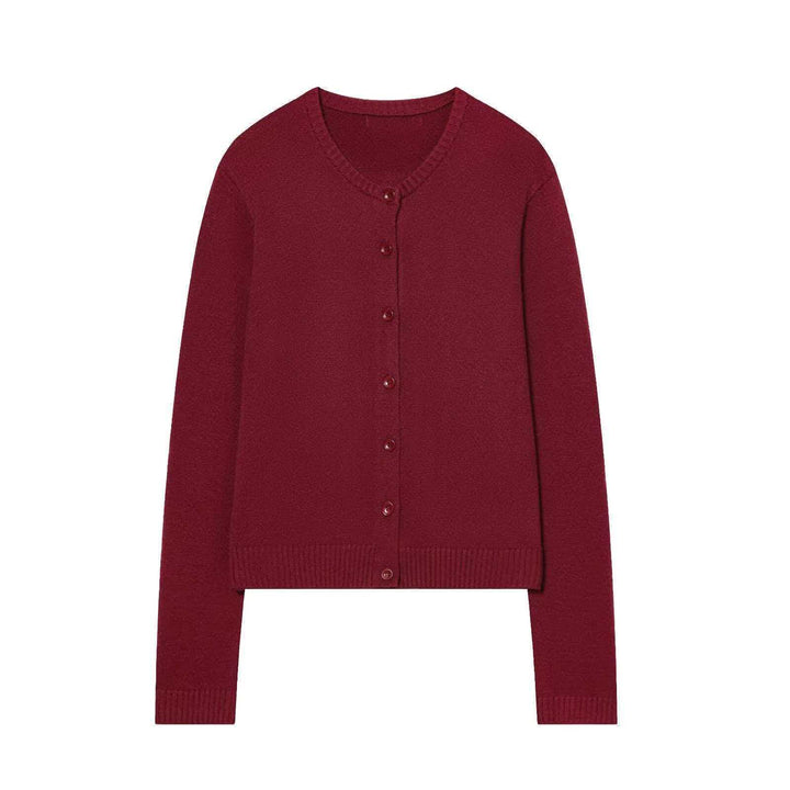 Kvinders klassiske cardigan med knaplukning Stilla