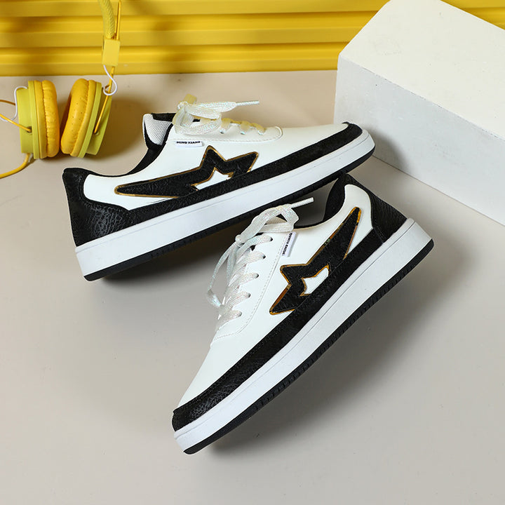 Dame klassiske sneakers med elegant accentsmykning Stilla