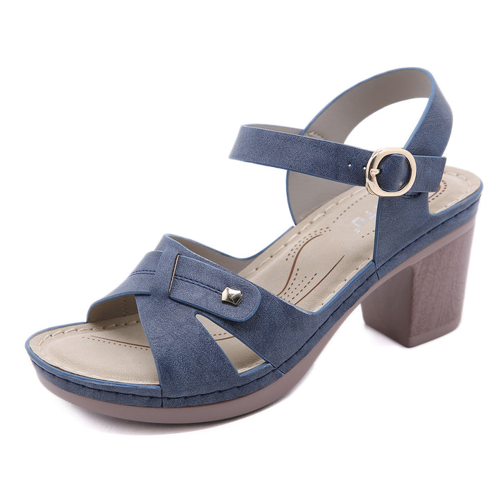 Dame Plateau Sandaler med elegant spænde dekoration Stilla