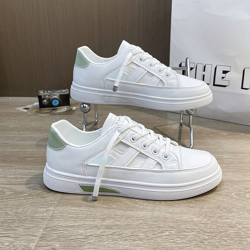 Dame Komfort-sneakers med sportslig silhuet og åndbar tekstil konstruktion Stilla