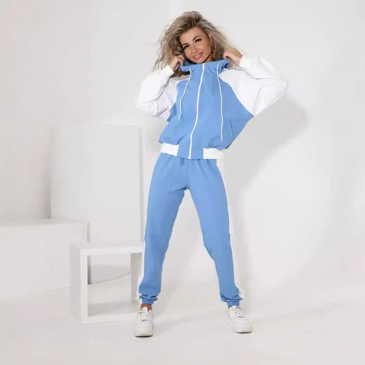 Kvinders sporty hoodie og jogger sæt Skovae