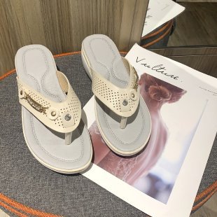 Dame modevenlige tæerne skiller sandaler med ergonomisk fodseng og modepræg Stilla