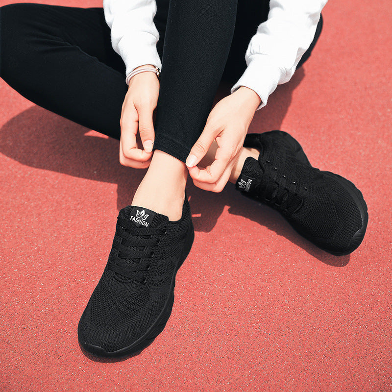Unisex nan ultralette strik-sneaker med dæmpende skum sål og elastisk overdel Skovae