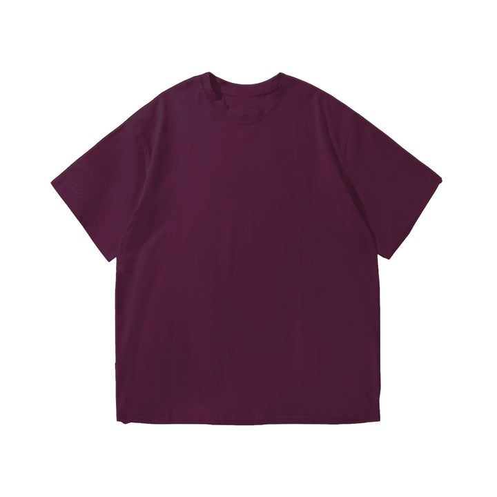 Dame afslappet oversized T-shirt i åndbart materiale Skovae