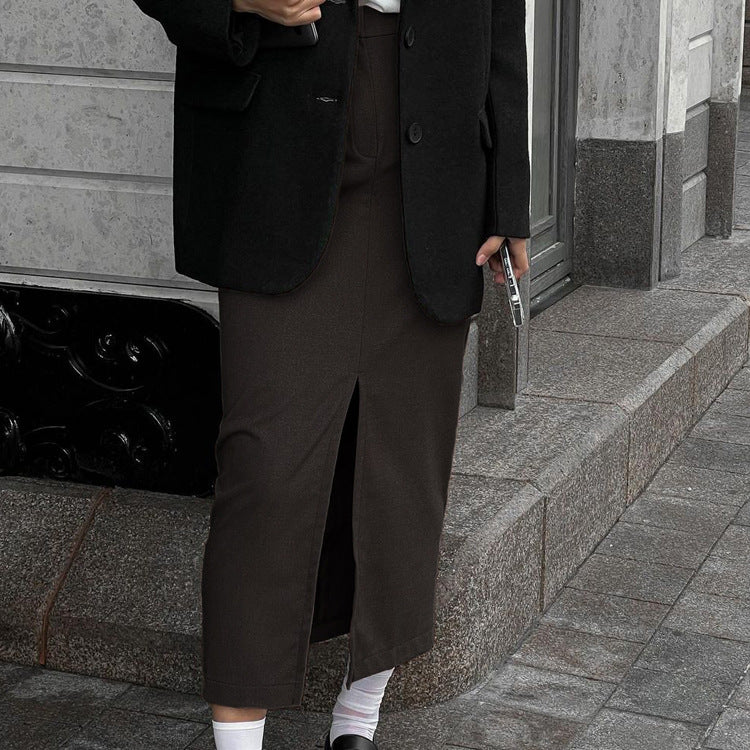 Damer Elegant Sweaterjakke med diskrete lommer og moderne snit Stilla