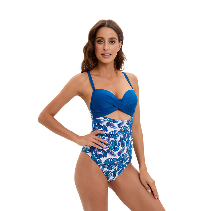 Dame Højtaljet Bikini med moderne Twist-design Skovae