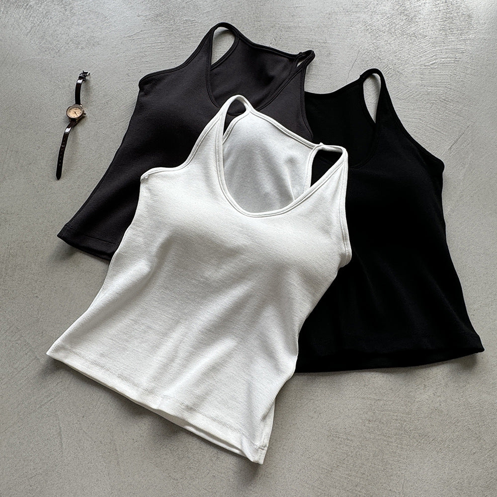 Dame Sportsligt Tanktop med Racerback-design Stilla