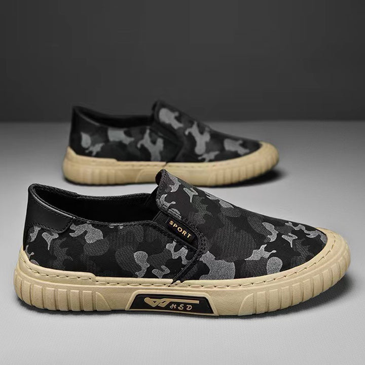 Dame slip-on sneakers med slidstærkt overmateriale og skridsikker ydersål Stilla