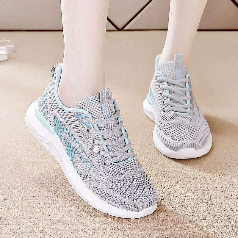 Herrer løbe- og fritidssneakers med åndbare mesh-overflade og fleksibelt såleprofil Stilla