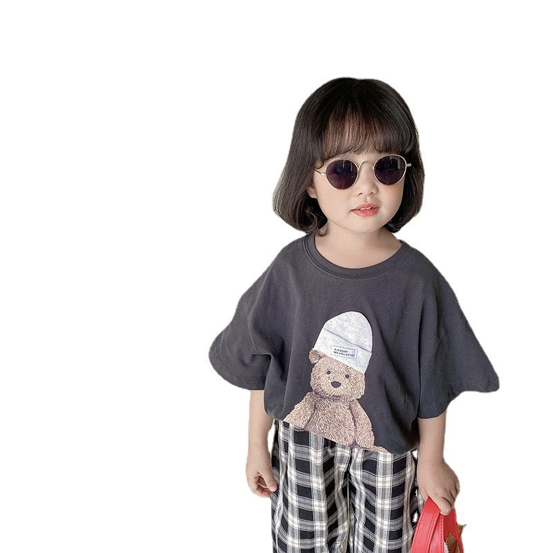 Pige Grafik T-shirt Stilla
