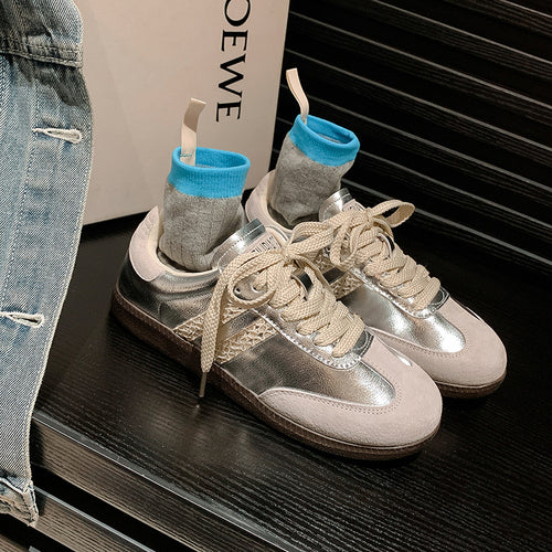 Dame Sportsko med glitrende overmateriale og åndbar indersål Stilla