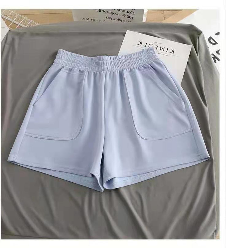 Dame behagelige sportshorts med elastisk talje og praktiske lommer Stilla