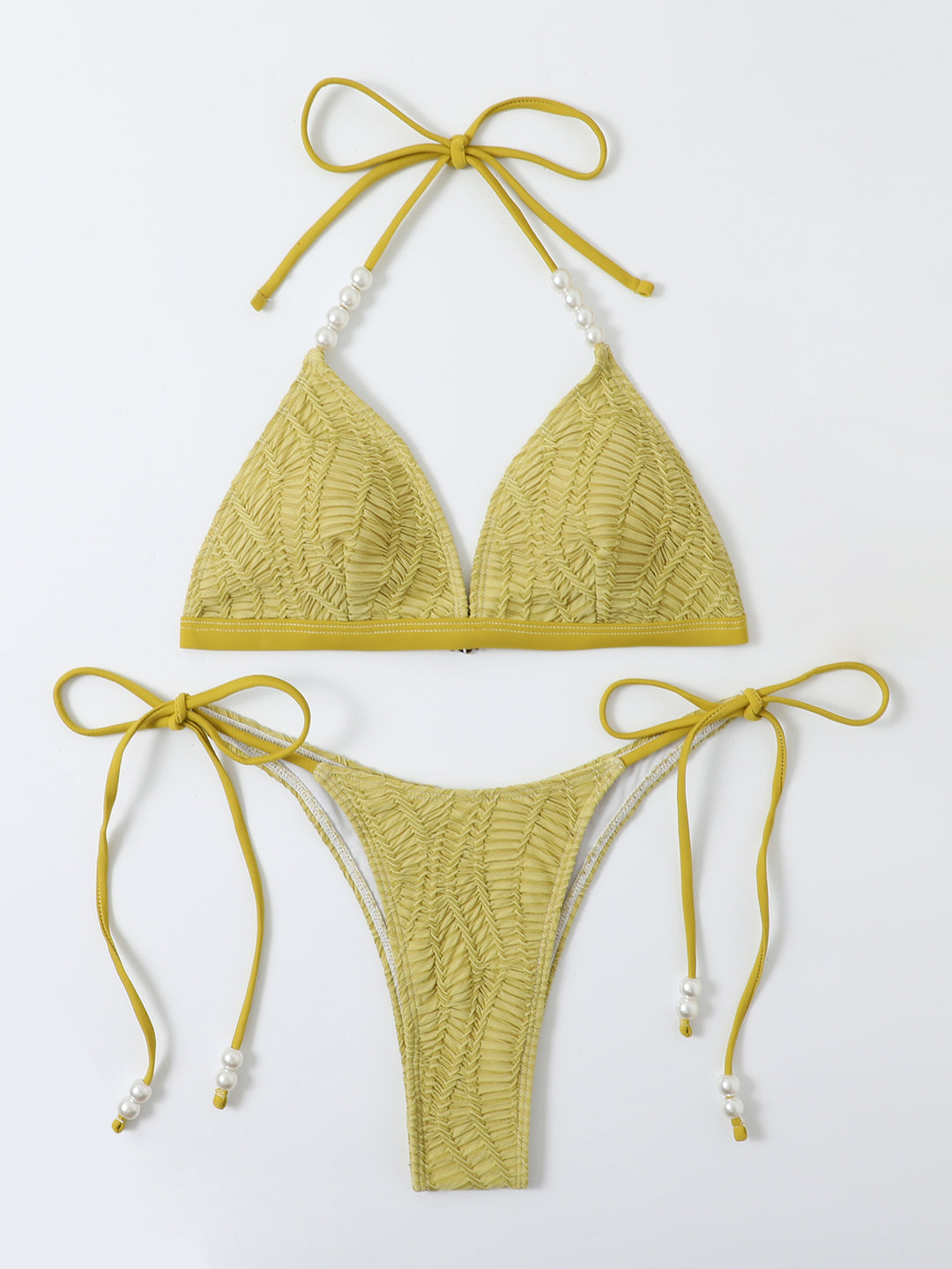 Damer Hæklede Stil Trekant Bikini Sæt Stilla