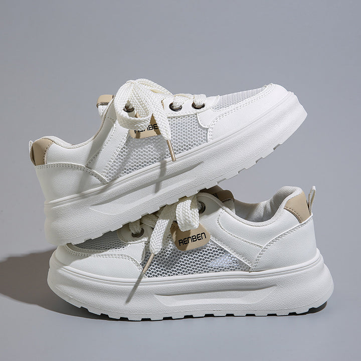 Dame Åndbare Fritidssko med skridsikker sål og trendy design Stilla