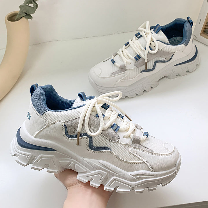 Dame Løbesneaker med åndbar overfladestruktur og skridsikker sål Stilla