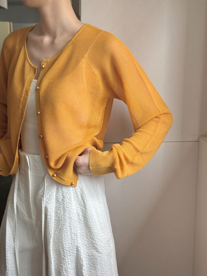 Damer afslappet cardigan med raffineret knapdesign og blødt materiale Stilla