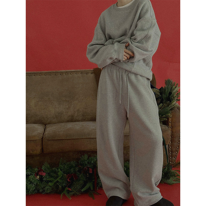 Dame hyggelig oversized frakke med blødt teddy-fleece Stilla