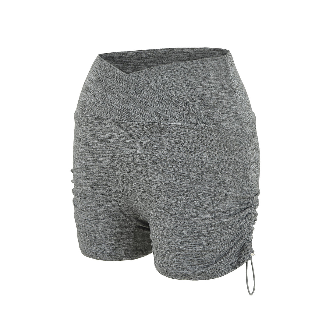 Dame Sporty Shorts med flæsedetalje og justerbar talje Stilla