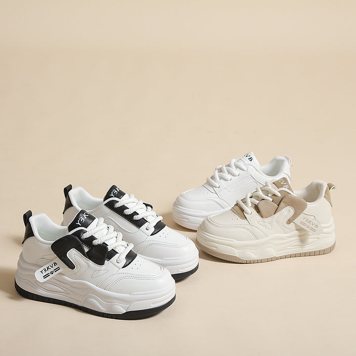 Dame Sporty Lifestyle Sneakers med slidstærkt overmateriale og polstret sål Stilla
