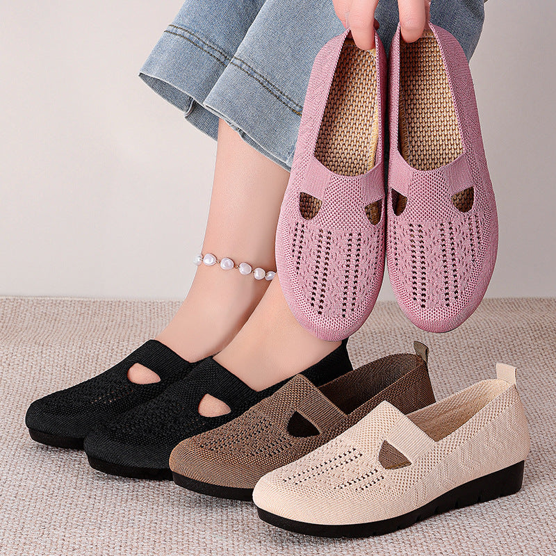 Dame Åndbare Lifestyle Slippers med fleksibel Gummibund Stilla