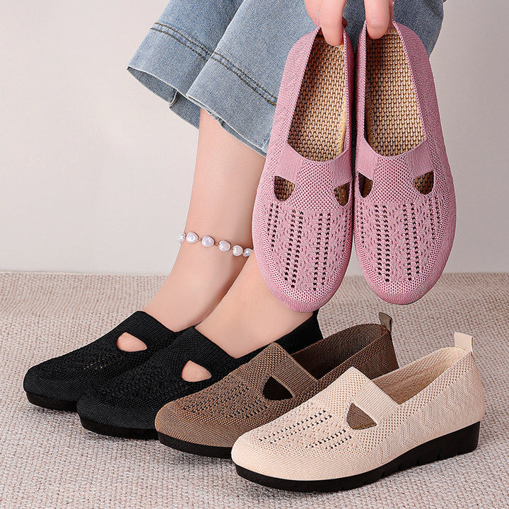 Dame Åndbare Lifestyle Slippers med fleksibel Gummibund Stilla