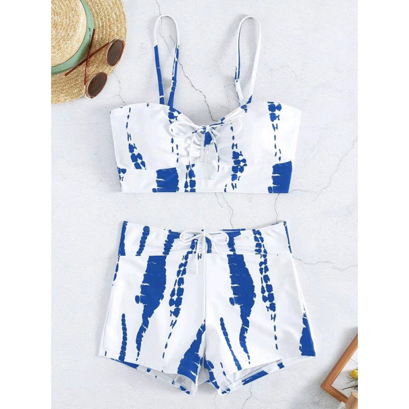 Dame bikini top og shorts sæt Stilla
