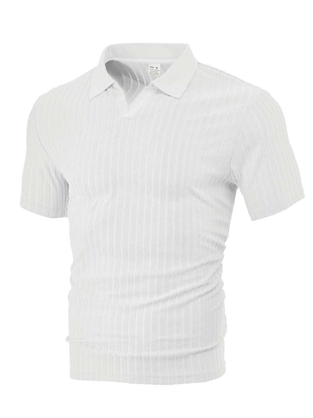 Herrer kortærmet polo shirt lavet af åndbart strukturmateriale Stilla