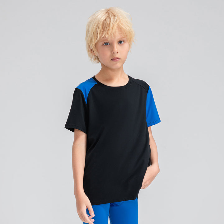 Drenge Funktions-T-shirt med hurtig-tørrende teknologi og åndbarhed Stilla