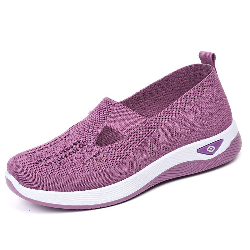Femme Letvægts Åndbar Slip-on Performance Sneakers med Fleksibel Såle Stilla
