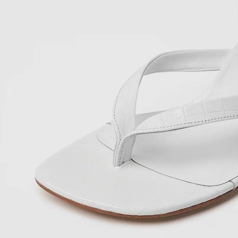 Femme High-Heel Thong Slide Sandaler Stilla