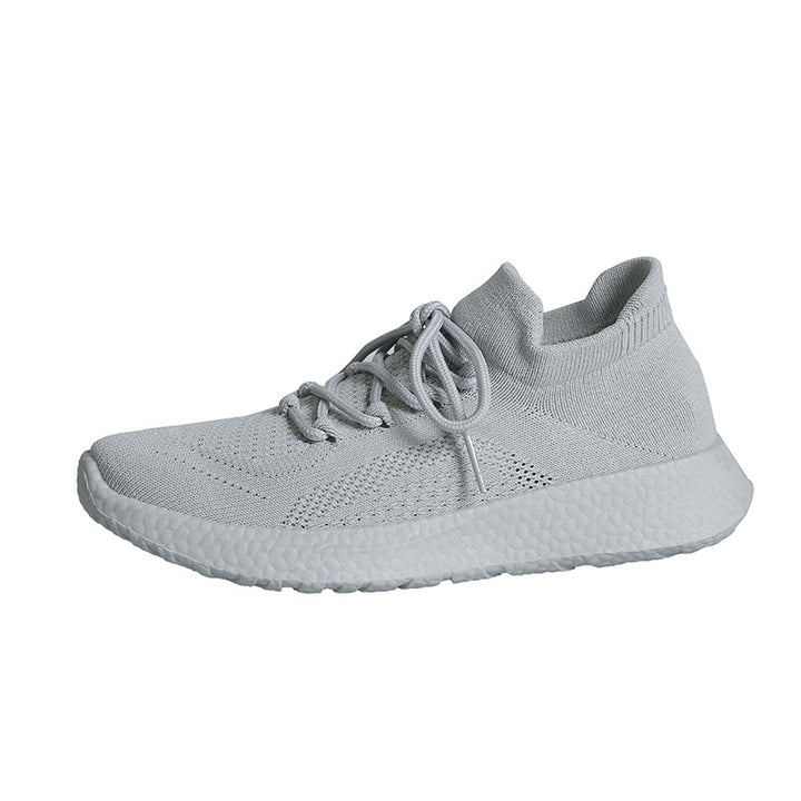 Dame sporty sneakers med åndbar strikkonstruktion og skridsikker sål Stilla