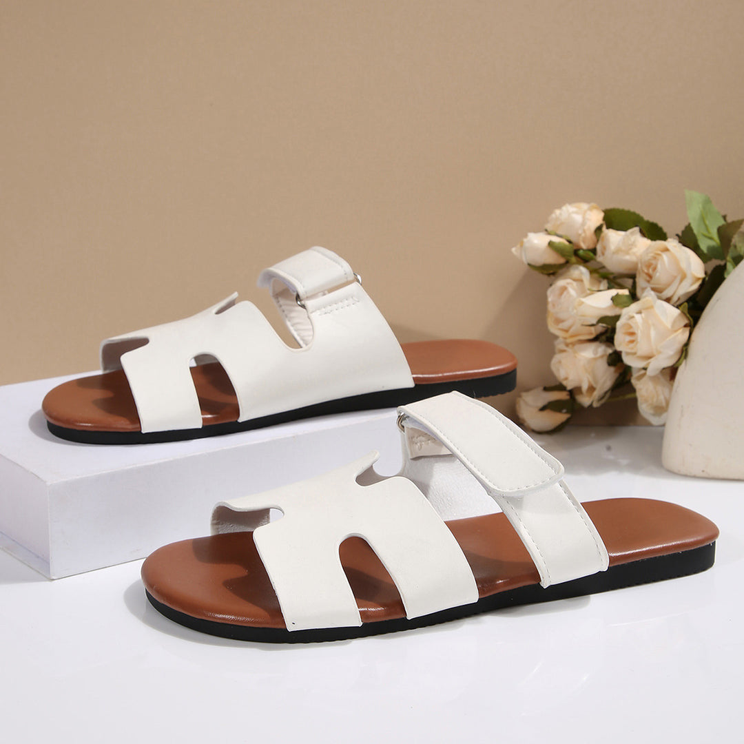 Dame Behagelige Krydsrem Slide Sandaler Stilla