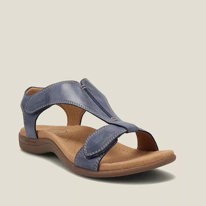 Dame komfort-sandaler med justerbart remdesign og ergonomisk fodseng Stilla