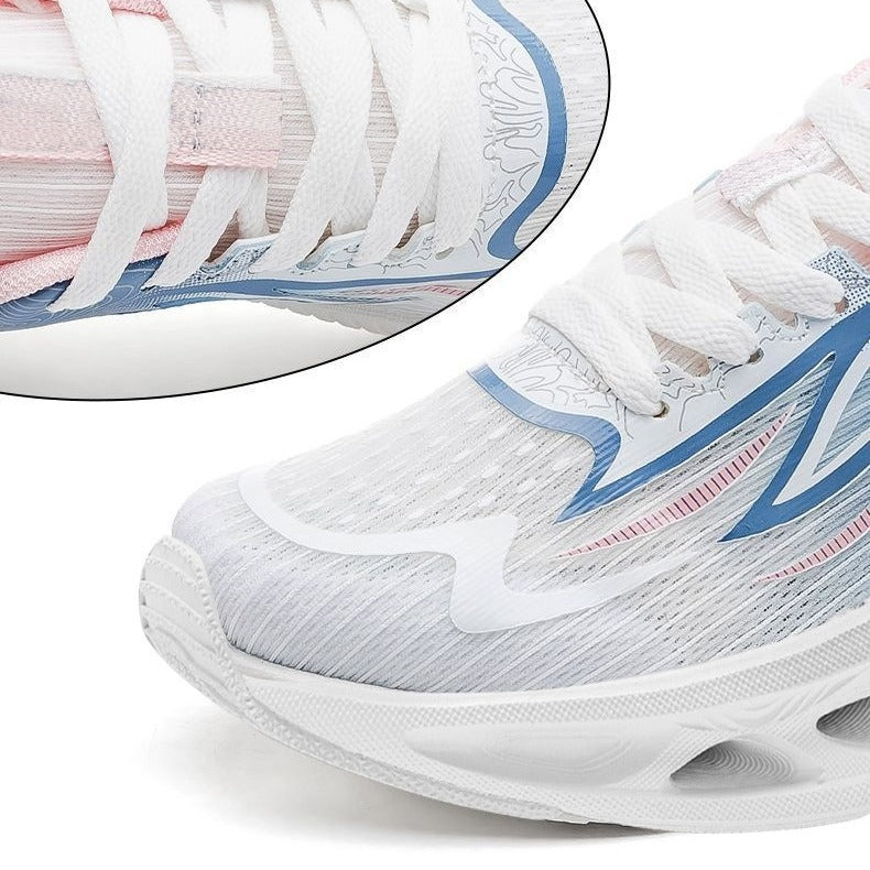 Dame Højudviklede Sport Sneakers med åndbart mesh-overmateriale og fleksibelt hælområde Stilla