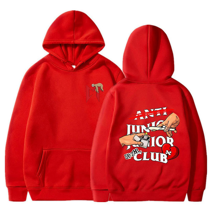 Dame hoodie med original grafisk design og komfortabel pasform Skovae