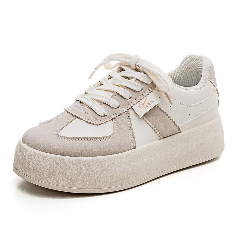 Dame trendy sneakers med skridsikre såler og sportslig dækning Stilla
