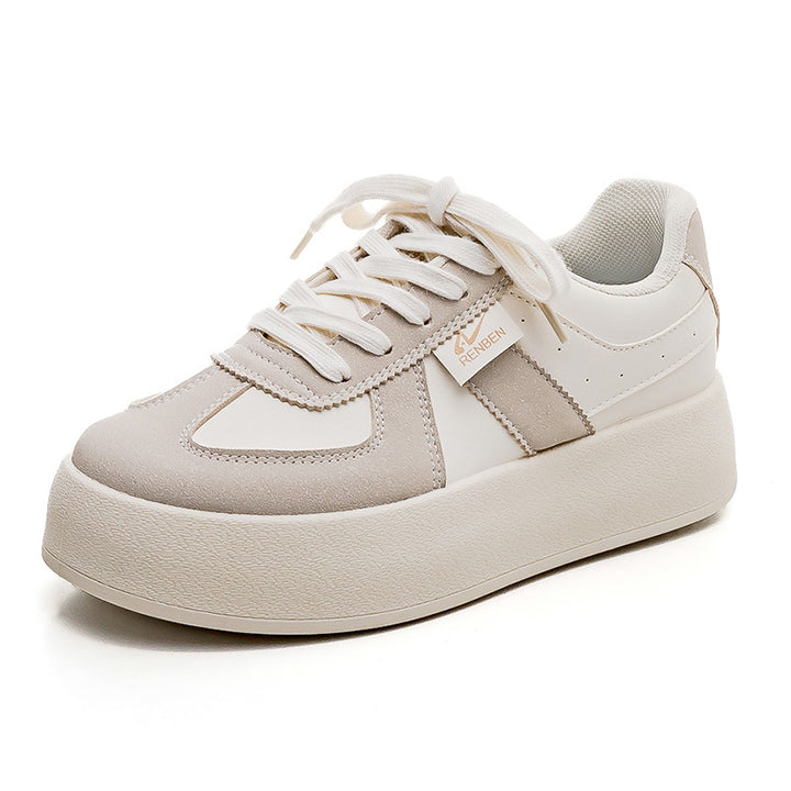 Dame trendy sneakers med skridsikre såler og sportslig dækning Stilla