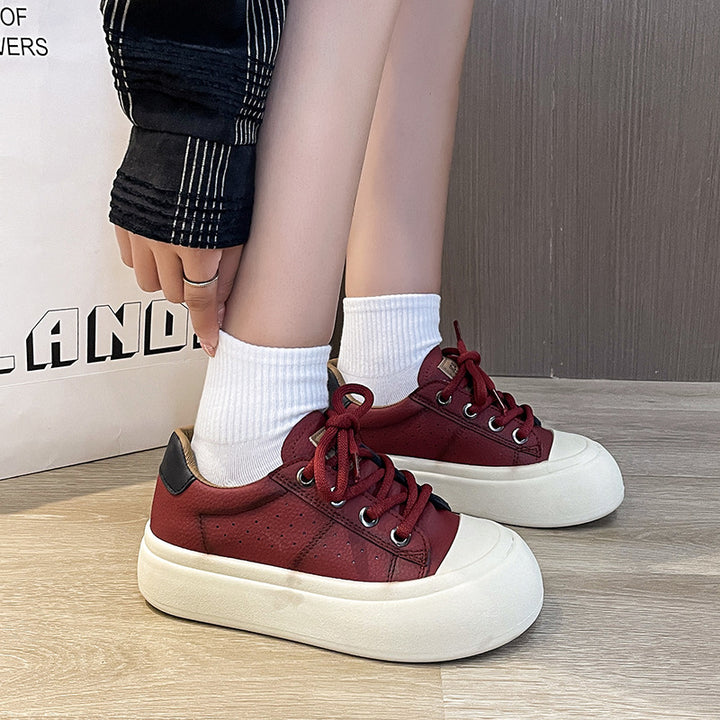 Dame Komfortable Sneakers med innovativt design og elastisk snøret Stilla