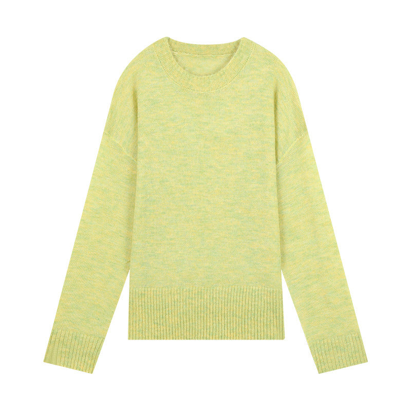 Dame strikpullover med fin struktur og blødt materiale Stilla