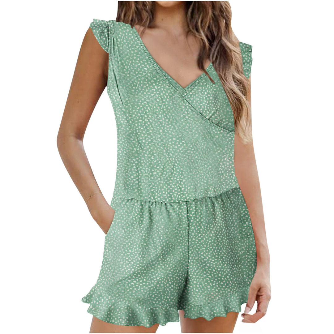 Dame Casual Ruffle Playsuit Stilla
