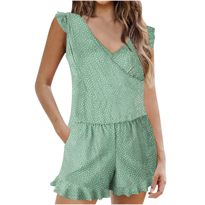 Dame Casual Ruffle Playsuit Stilla