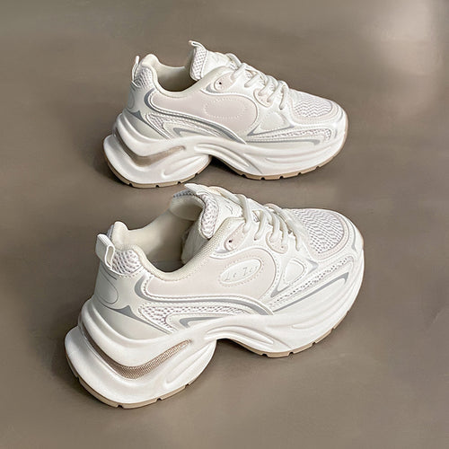Dame Sporty Sneakers med åndbar mesh-overflade og ergonomisk dæmpning Stilla