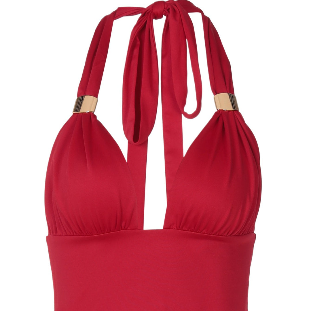 Dame Halterneck Cropped Top Stilla