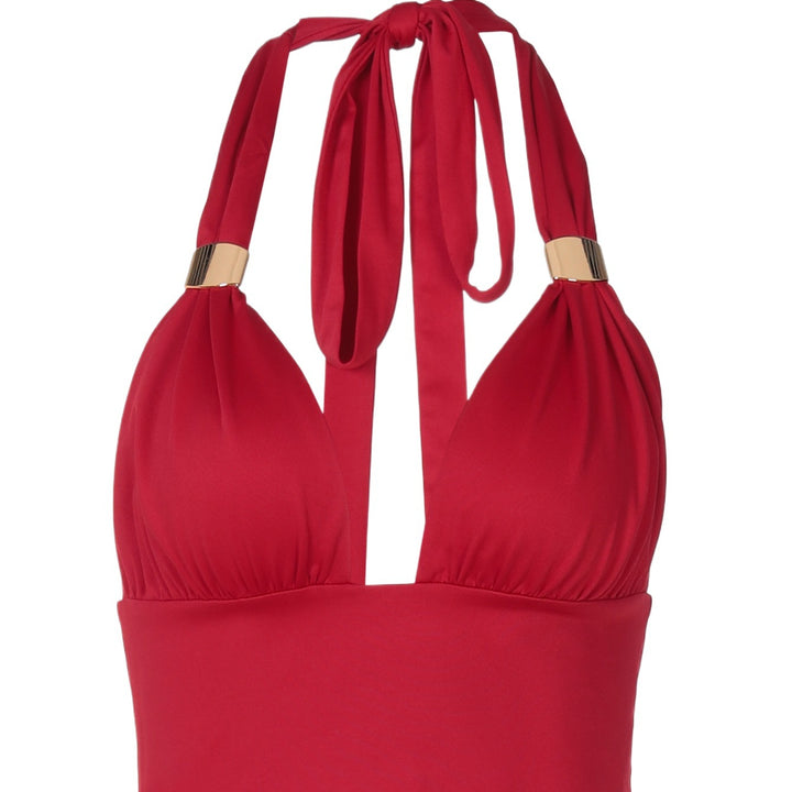 Dame Halterneck Cropped Top Stilla
