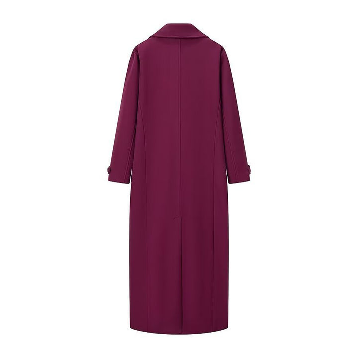 Kvindernes elegante trenchcoat med dobbeltknapdesign Stilla