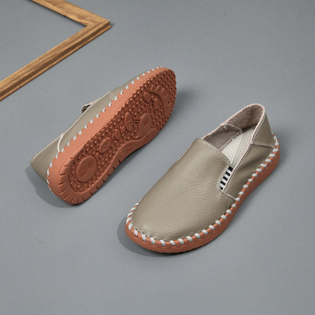 Herrer Fritids Læder Slippers Stilla