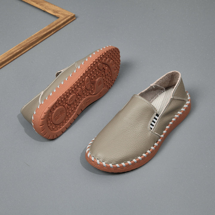 Herrer Fritids Læder Slippers Stilla